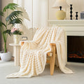 Nordic Stripe Flannel Fleece Blanket