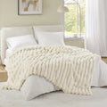 Nordic Stripe Flannel Fleece Blanket