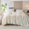 Wholesale Winter Flannel Fleece Knitted Bed Soft Fleece Blankets Comfortable Throws for Home Use