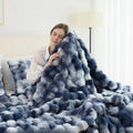 Luxurious Faux Rabbit Fleece Blanket
