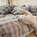 Luxurious Faux Rabbit Fleece Blanket