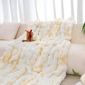Luxurious Faux Rabbit Fleece Blanket